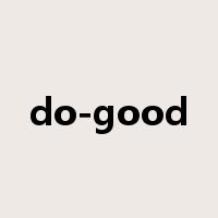 do-good是什么意思