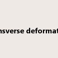 transverse deformation是什么意思
