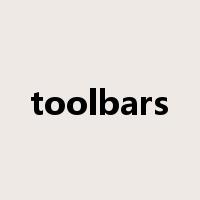 toolbars是什么意思