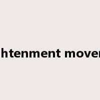 enlightenment movement是什么意思