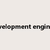 development engineer是什么意思