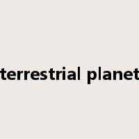 terrestrial planet是什么意思