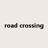 road crossing是什么意思