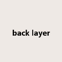 back layer是什么意思