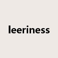leeriness是什么意思
