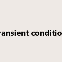 transient condition是什么意思