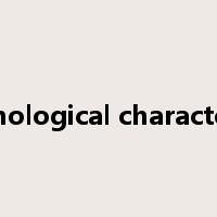 lithological characters是什么意思