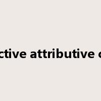 restrictive attributive clause是什么意思
