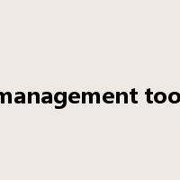 management tool是什么意思