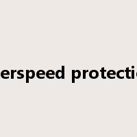 overspeed protection是什么意思