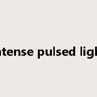 intense pulsed light是什么意思