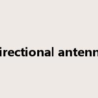 directional antenna是什么意思