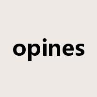 opines是什么意思