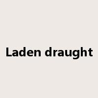 Laden draught是什么意思