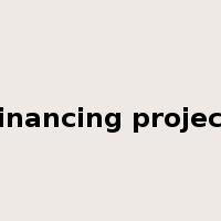 financing project是什么意思