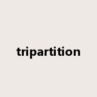 tripartition是什么意思