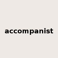 accompanist是什么意思