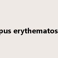 lupus erythematosus是什么意思