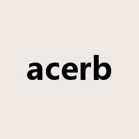 acerb是什么意思