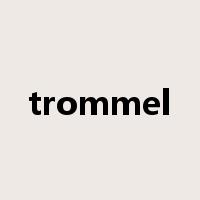 trommel是什么意思