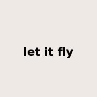 let it fly是什么意思