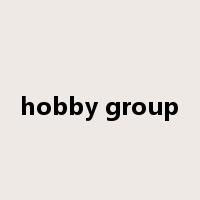 hobby group是什么意思