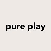 pure play是什么意思