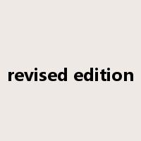 revised edition是什么意思