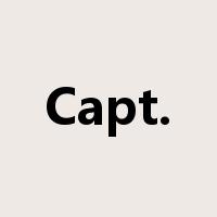 Capt.是什么意思