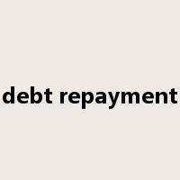 debt repayment是什么意思