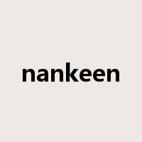 nankeen是什么意思