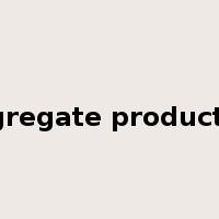 aggregate production是什么意思