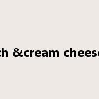 peach &cream cheese pie是什么意思