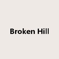 Broken Hill是什么意思