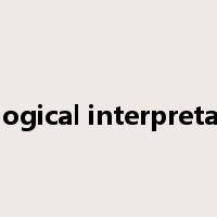 geological interpretation是什么意思