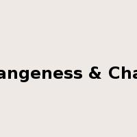 Strangeness & Charm是什么意思