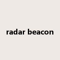 radar beacon是什么意思