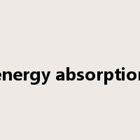 energy absorption是什么意思