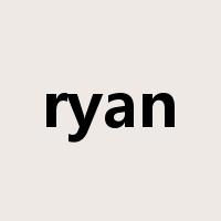 ryan是什么意思