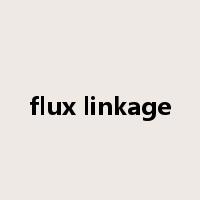 flux linkage是什么意思
