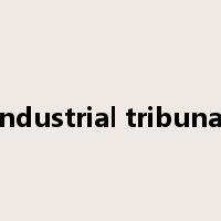 industrial tribunal是什么意思
