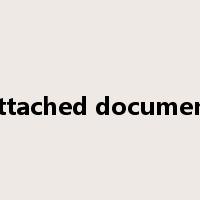 attached document是什么意思