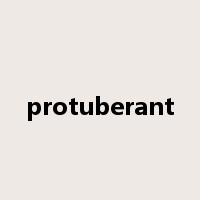 protuberant是什么意思