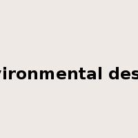 environmental design是什么意思