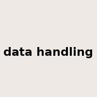 data handling是什么意思