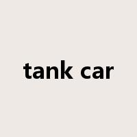 tank car是什么意思