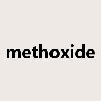 methoxide是什么意思