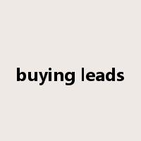buying leads是什么意思