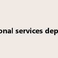 correctional services department是什么意思