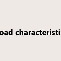 load characteristic是什么意思